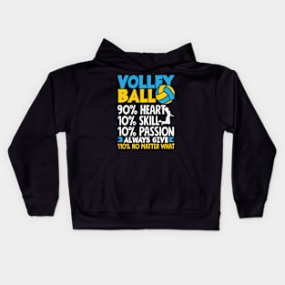 Funny Volleyball Gift Volleyball Player Gift Kids Hoodie